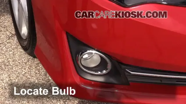 2013 Toyota Camry SE 2.5L 4 Cyl. Éclairage Feu antibrouillard (remplacer l'ampoule)